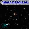 2MASS J23261114+7521118
