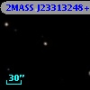 2MASS J23313248+1226383