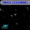 2MASS J23330802+4633303
