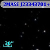 2MASS J23343701+4258407