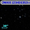 2MASS J23431353+4617475