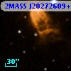 2MASS J20272609+3721331