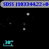 SDSS J103344.22+043143.5