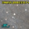 2MASS J00423317+4100263