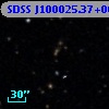SDSS J100025.37+001452.9