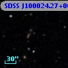 SDSS J100024.27+001502.8