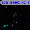 SDSS J100024.82+001502.7