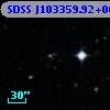SDSS J103359.92+002442.2