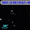 SDSS J110243.67+003918.0