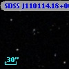 SDSS J110114.18+002238.6