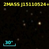 2MASS J15110524+6721000