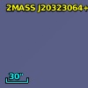 2MASS J20323064+4108565