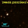 2MASS J20323641+4119010