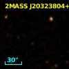 2MASS J20323804+4108316