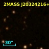 2MASS J20324216+4116412
