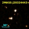 2MASS J20324443+4111236