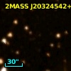 2MASS J20324542+4115465