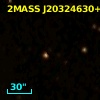 2MASS J20324630+4107141