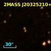 2MASS J20325210+4118289