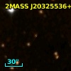 2MASS J20325536+4118529