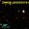 2MASS J20325574+4110120
