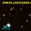 2MASS J20325669+4120161