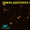 2MASS J20325925+4120512