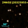 2MASS J20325955+4110560