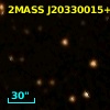 2MASS J20330015+4112178