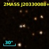 2MASS J20330088+4111157