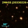 2MASS J20330226+4115336