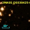 2MASS J20330425+4112548