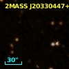 2MASS J20330447+4111282