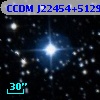 CCDM J22454+5129AB