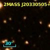2MASS J20330505+4114219