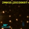 2MASS J20330697+4118592