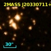 2MASS J20330711+4113002
