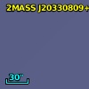2MASS J20330809+4115270