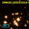 2MASS J20331016+4113394