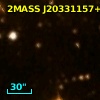 2MASS J20331157+4116169