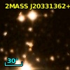 2MASS J20331362+4119494