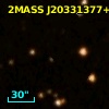 2MASS J20331377+4110294