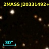 2MASS J20331492+4108317