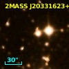 2MASS J20331623+4120158