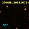 2MASS J20331675+4111298