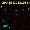 2MASS J20331982+4107179