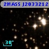 2MASS J20332126+4118395