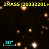 2MASS J20332201+4114314