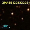2MASS J20332202+4112179