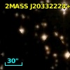 2MASS J20332224+4117446